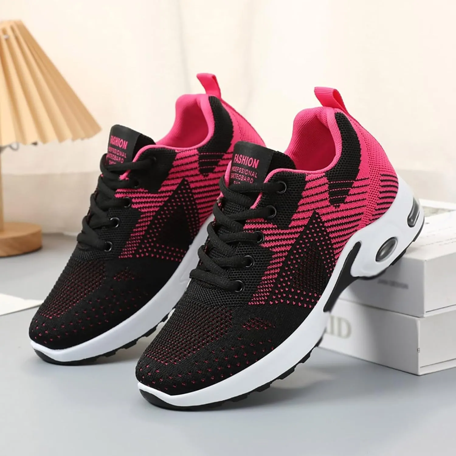 Orthopedic Shoes for Women Running Walking Fashion Strappy Volleyball Shoe Canvas Mesh Knit Low Top Casual Shoes
