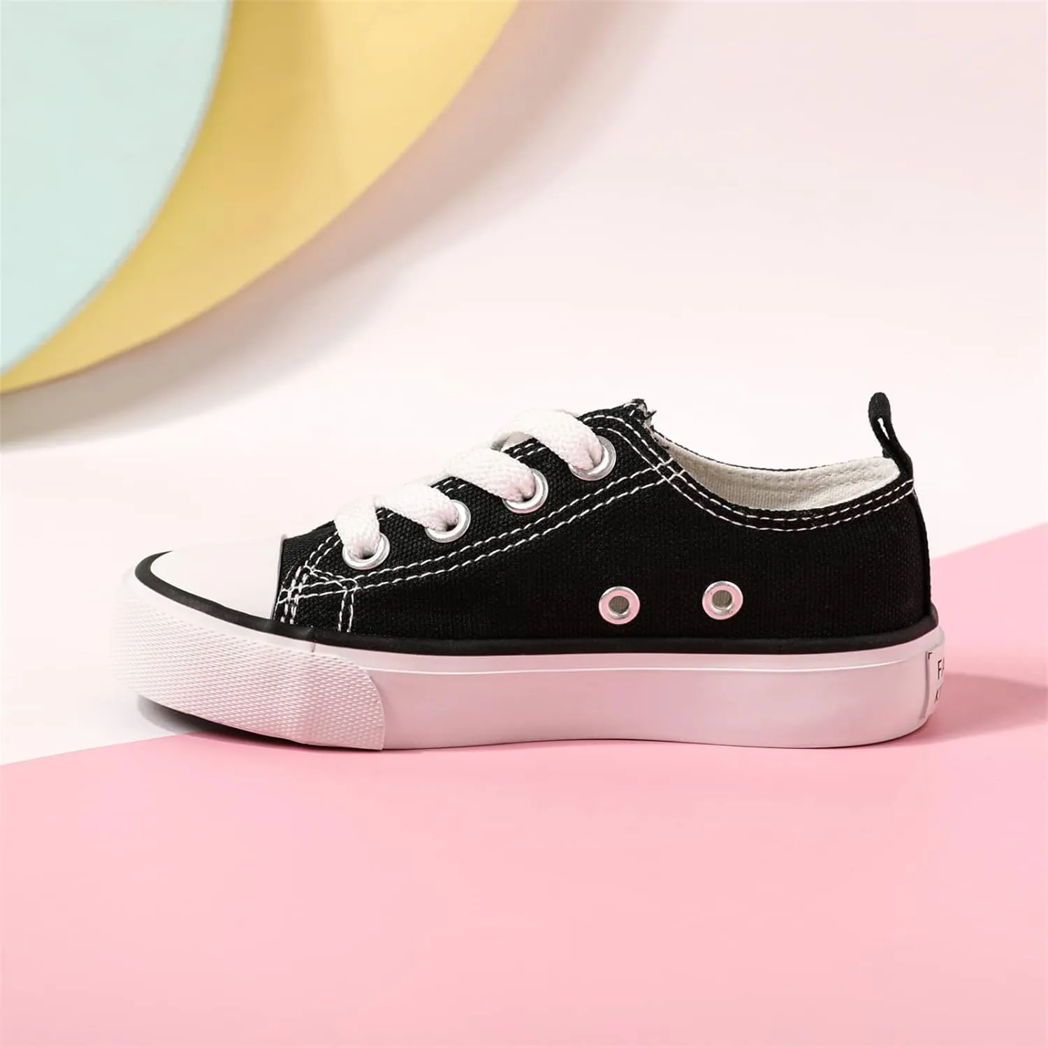 PATPAT Toddler Kid Canvas Sneaker Boys and Girls Slip On Sneakers Toddler Little Kid Big Kid Sneakers Shoes