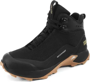 R CORD Womens Waterproof Hiking Shoes Lightweight Comfortable Hiking Boots For Women Non-slip Outdoor Walking Camping Trekking Trail Shoes For All Seasons