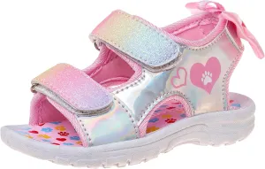 Rugged Bear Girls Sport Active Summer Open Toe Sandals (Toddler)
