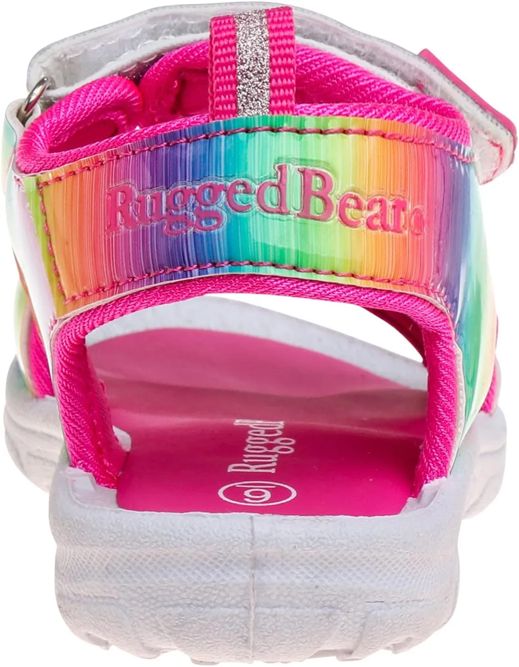 Rugged Bear Girls Sport Active Summer Open Toe Sandals (Toddler)