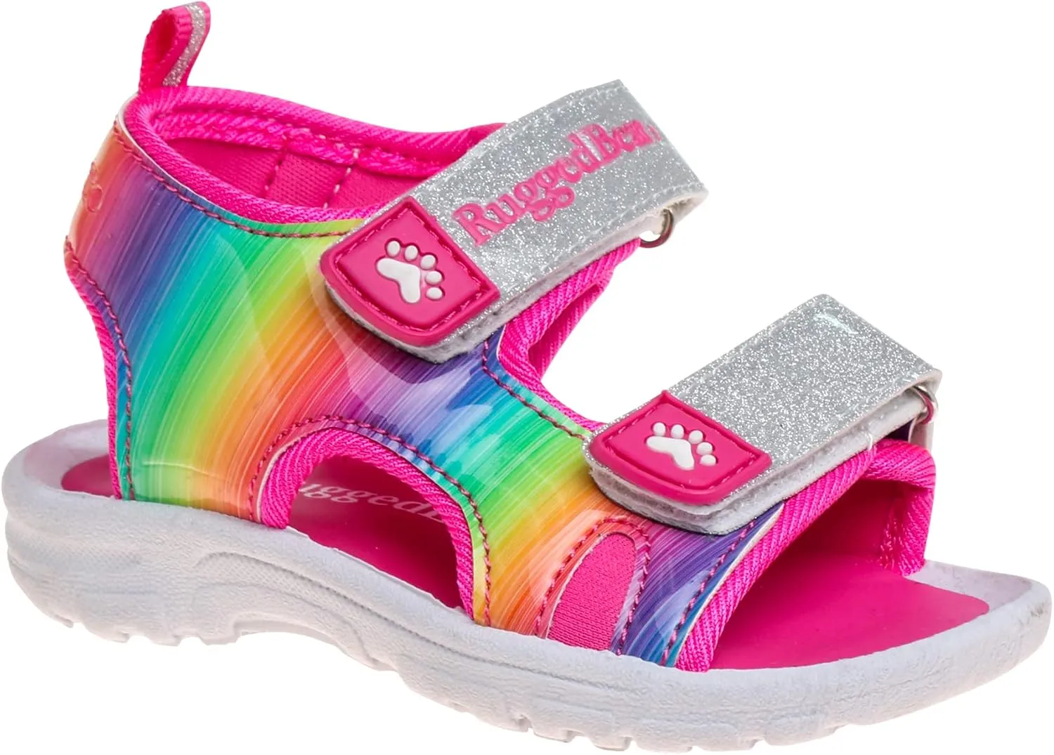 Rugged Bear Girls Sport Active Summer Open Toe Sandals (Toddler)