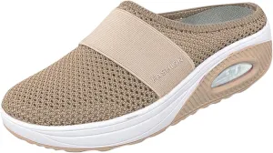 SBGMoSJ Womens Sneakers Size 6 Slip Ons Black Sneakers Women Trendy Hiking Shoes Women Lightweight Breathable Women Sneakers Women's Comfortable Working Nurse Shoes Non-Slip Size 6.5