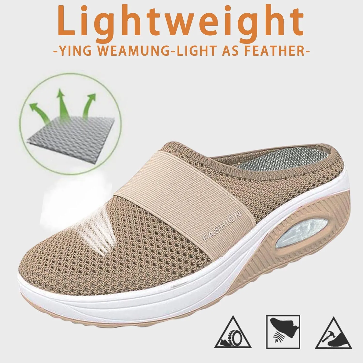 SBGMoSJ Womens Sneakers Size 6 Slip Ons Black Sneakers Women Trendy Hiking Shoes Women Lightweight Breathable Women Sneakers Women's Comfortable Working Nurse Shoes Non-Slip Size 6.5