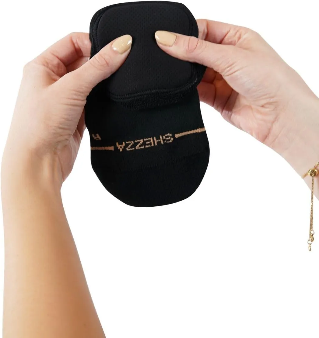 SHEZZA Anti-Blister Cushion Heel Padded Crew Sock-Breathable,Comfortable-seen on TikTok