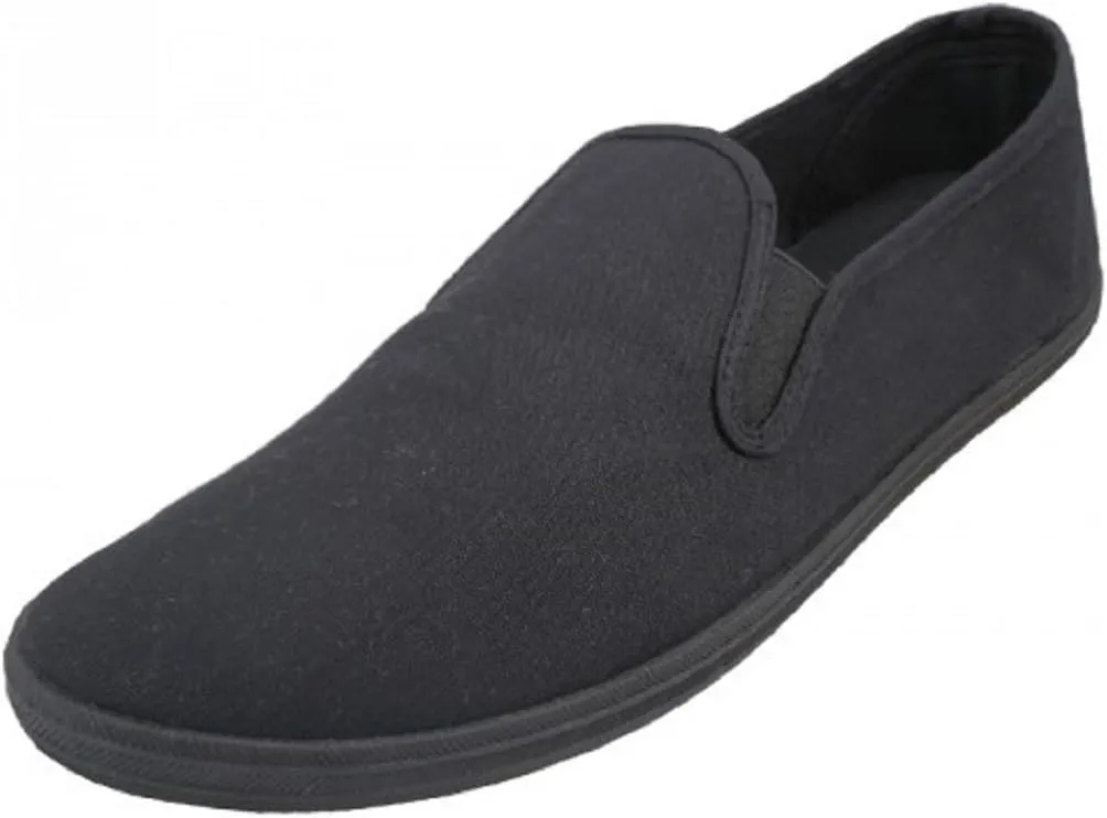 Shoes 18 Mens Casual Lace Up & Slip On Canvas Sneaker Shoes