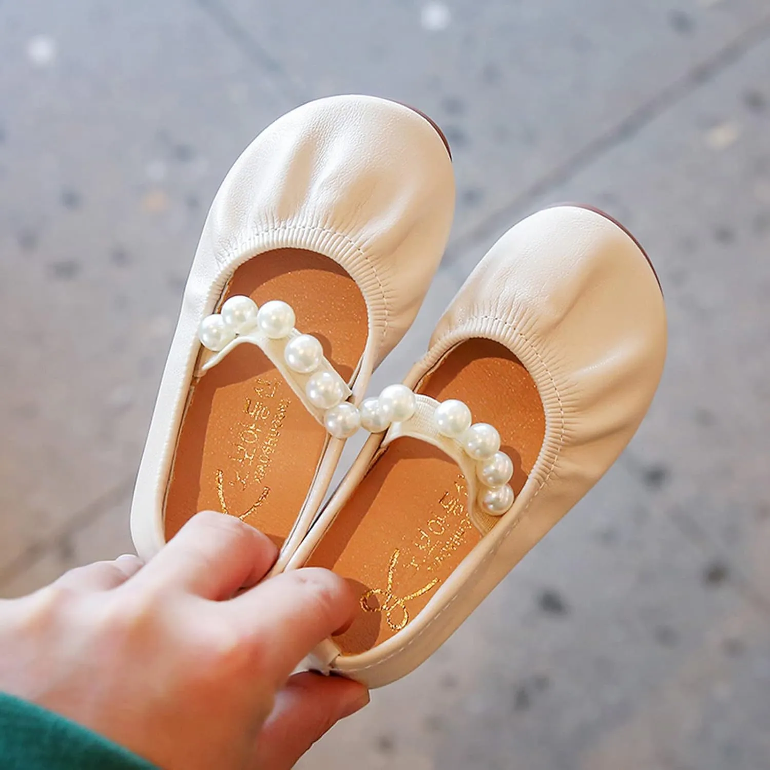 Size 11 Toddler Sandals Girls Toddler Little Girl Dress Shoes Casual Slip On Ballet Toddler Flip Flops Girls