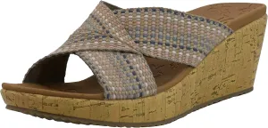 Skechers Women's Beverlee-Delighted Wedge Sandal
