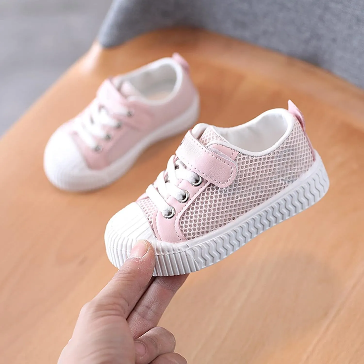 Sneakers for Girls Outdoor Lightweight Tennis Running Kids Walking Breathable Non-Slip Soft Sole Casual 4 Kids Shoes