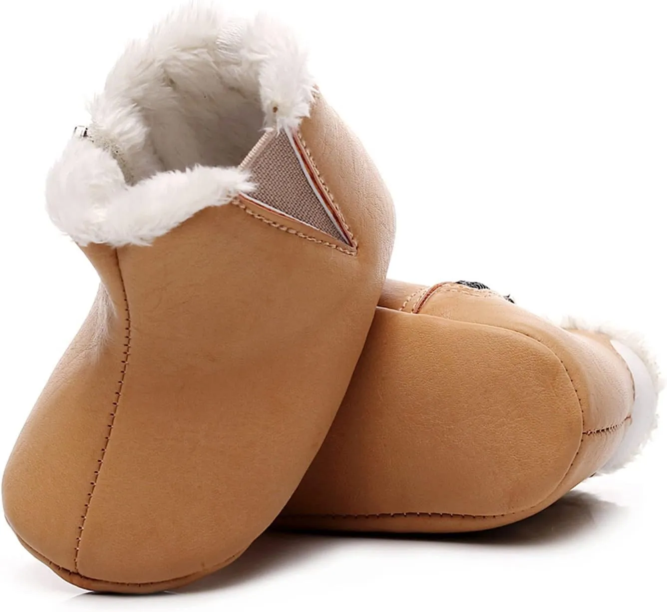 Snow Boots Kids Baby Plush Boots Girls First Snow Infant Walkers Warm Soft Cotton Shoes Baby Shoes Baby Slip on Boots