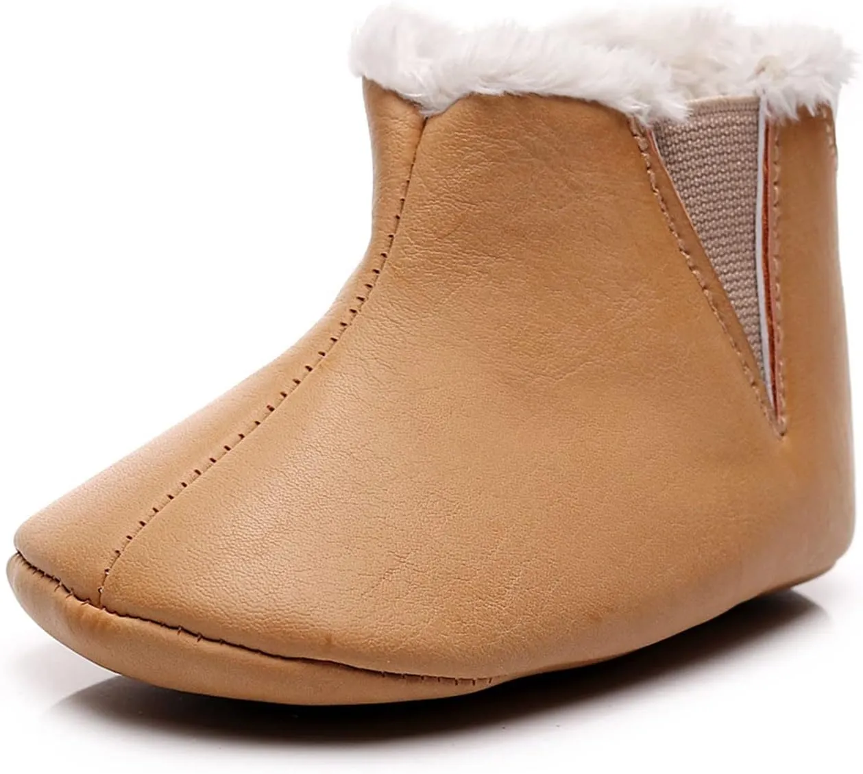 Snow Boots Kids Baby Plush Boots Girls First Snow Infant Walkers Warm Soft Cotton Shoes Baby Shoes Baby Slip on Boots