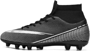 Soccer Shoes with Excellent Traction, Grip, and Comfort - Durable, Lightweight & Breathable - Unisex Soccer Cleats for Boys & Girls