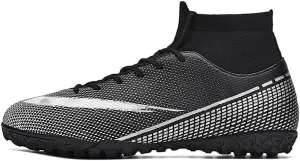 Soccer Shoes with Excellent Traction, Grip, and Comfort - Durable, Lightweight & Breathable - Unisex Soccer Cleats for Boys & Girls