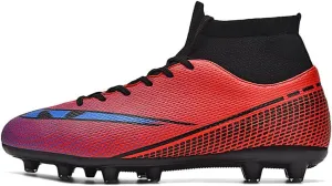 Soccer Shoes with Excellent Traction, Grip, and Comfort - Durable, Lightweight & Breathable - Unisex Soccer Cleats for Boys & Girls