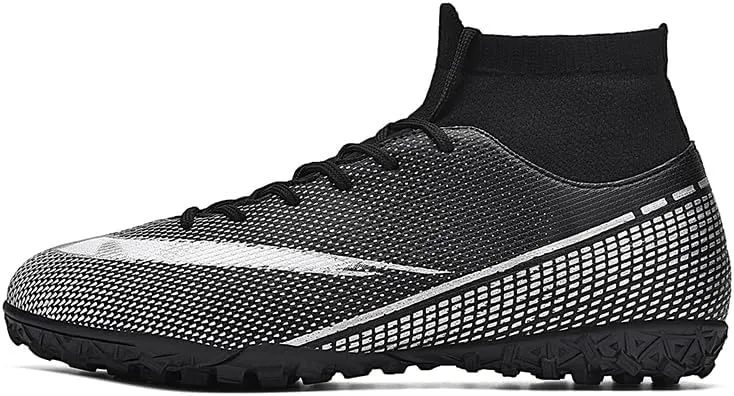 Soccer Shoes with Excellent Traction, Grip, and Comfort - Durable, Lightweight & Breathable - Unisex Soccer Cleats for Boys & Girls