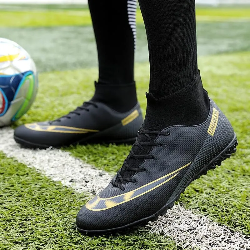 Soccer Shoes with Excellent Traction, Grip, and Comfort - Durable, Lightweight & Breathable - Unisex Soccer Cleats for Boys & Girls