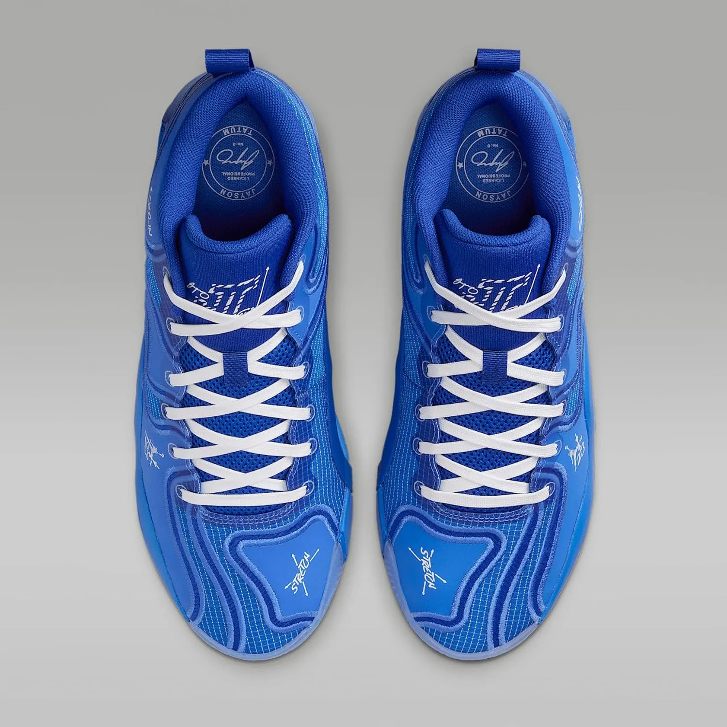 Tatum 3 Basketball Shoes (HV6384-400, Pacific Blue/Game Royal/University Blue/White)