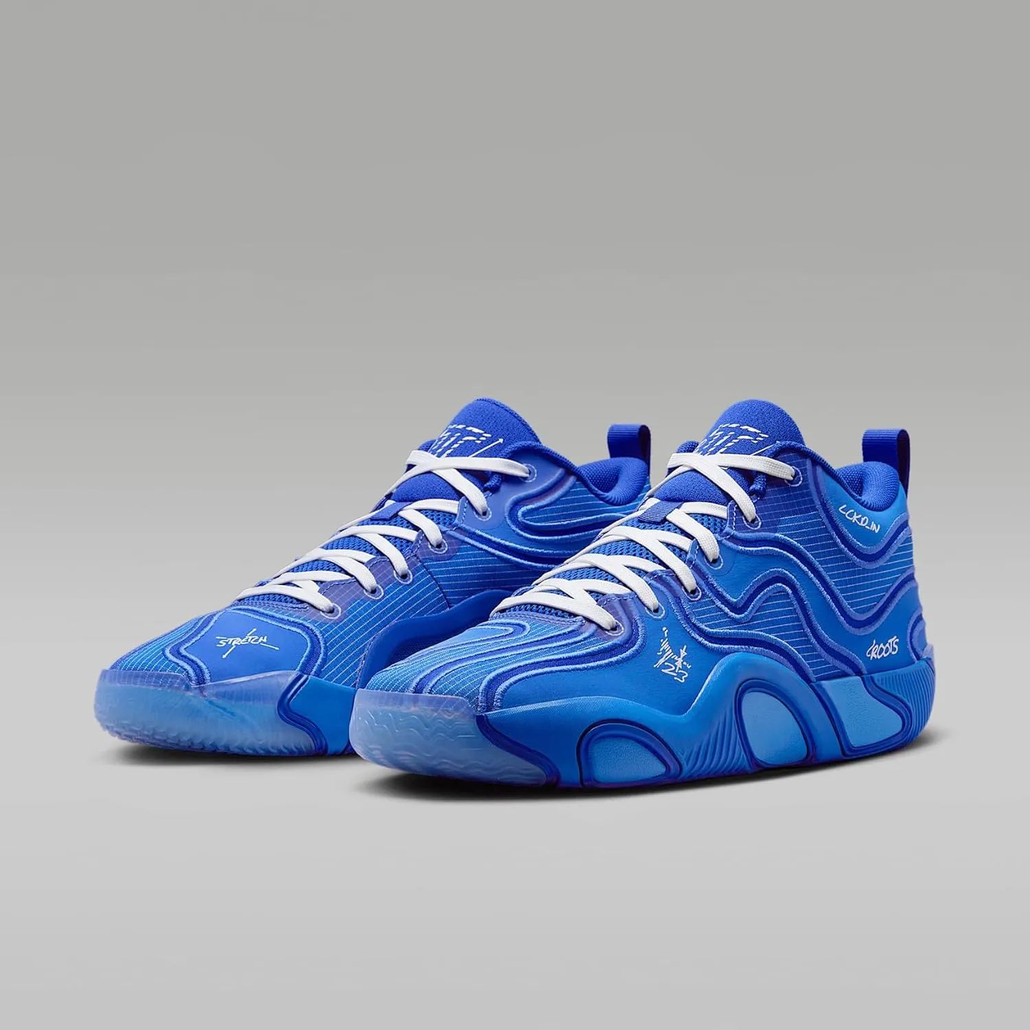 Tatum 3 Basketball Shoes (HV6384-400, Pacific Blue/Game Royal/University Blue/White)