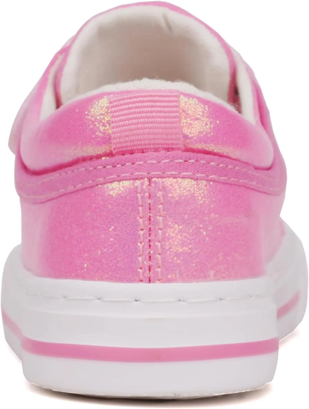 ToandonToddler Kids Sneakers Sparkle Fashion Glitter Sequins Canvas Shoes
