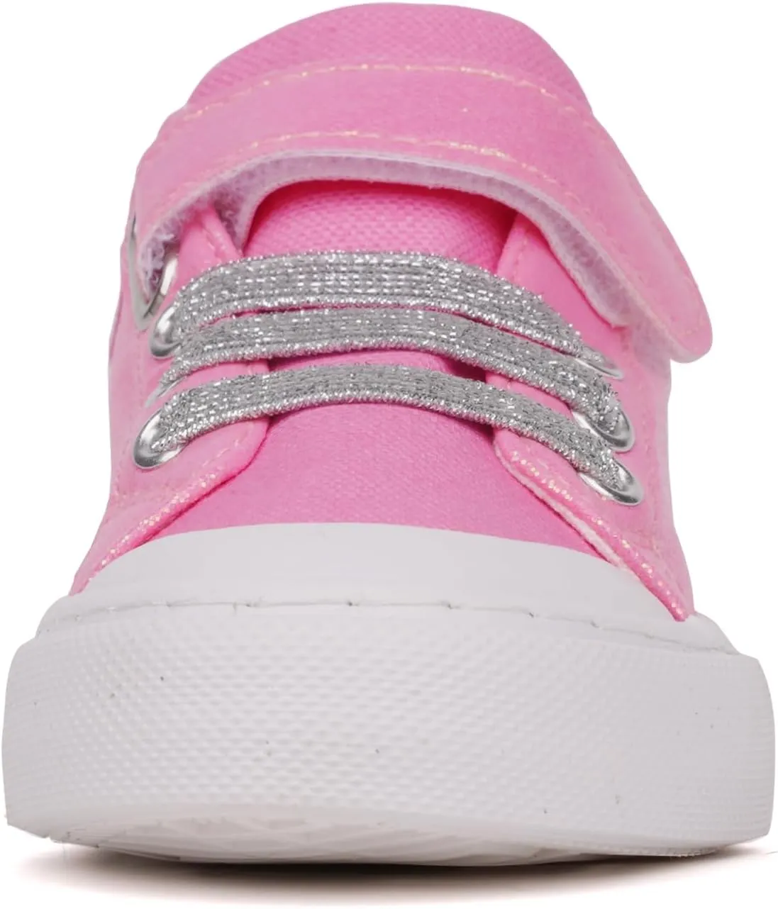 ToandonToddler Kids Sneakers Sparkle Fashion Glitter Sequins Canvas Shoes