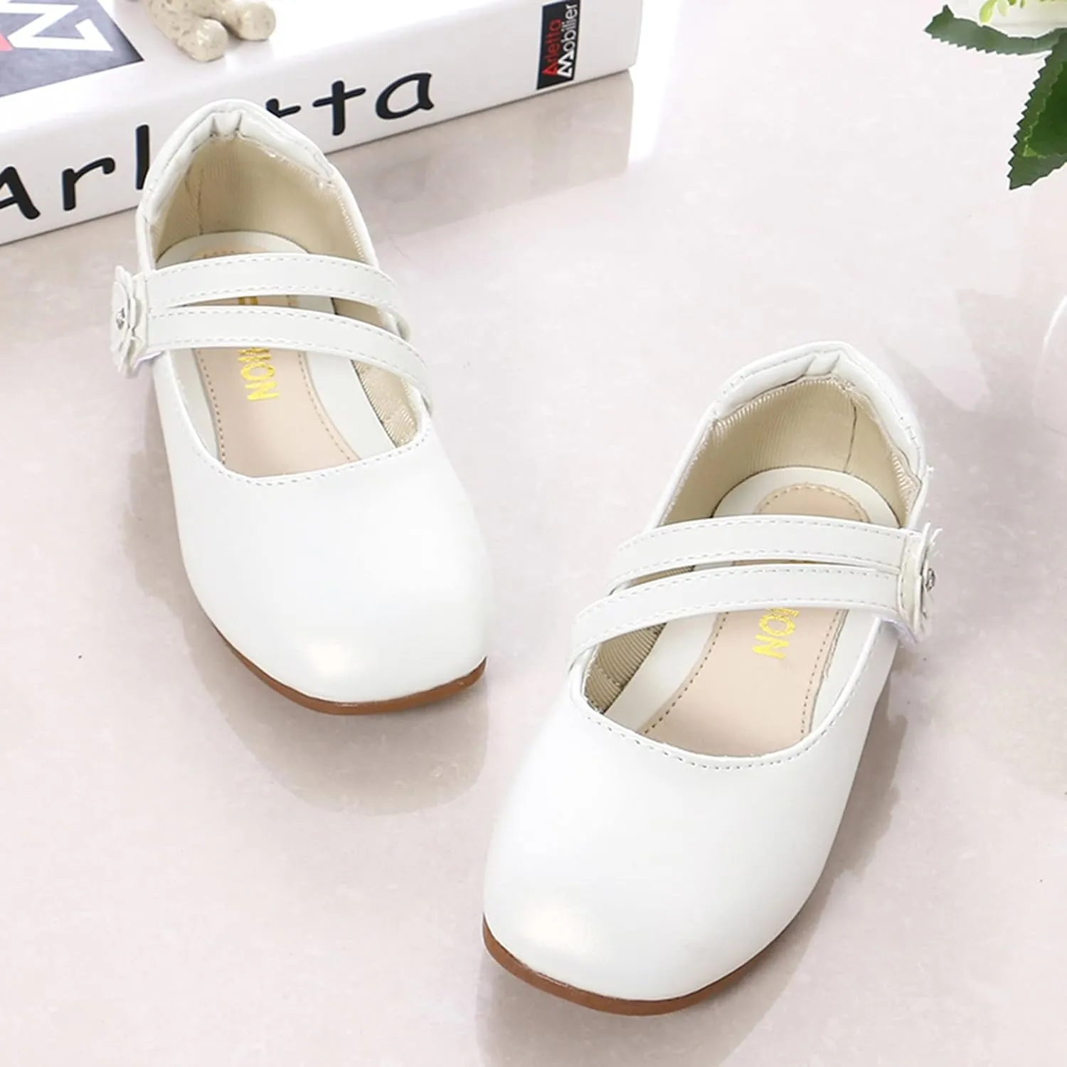 Toddler 10 Shoes Girls Little Girls Dress Shoes Ballet For Girls Wedding Party School Church Dress Slipper Boots Girls