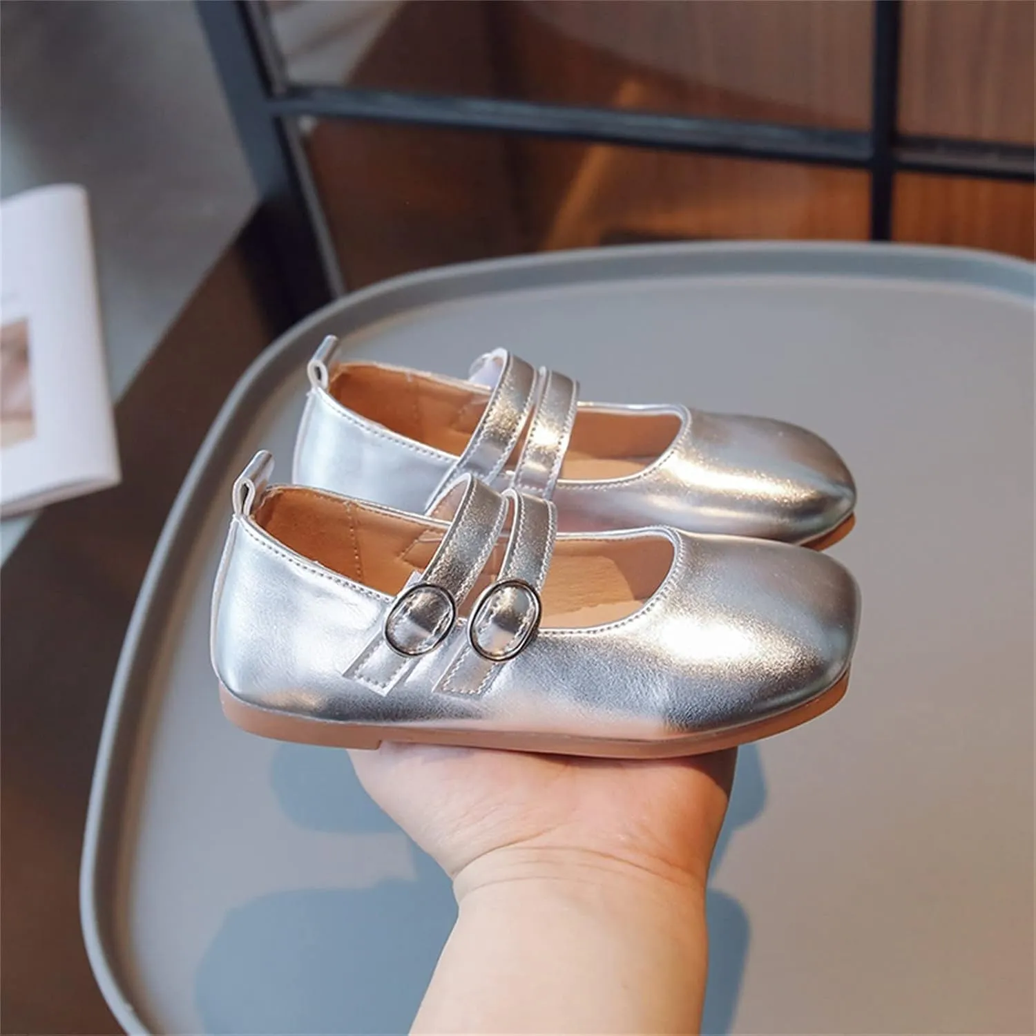 Toddler 10 Shoes Girls Little Girls Dress Shoes Ballet For Girls Wedding Party School Church Dress Slipper Boots Girls
