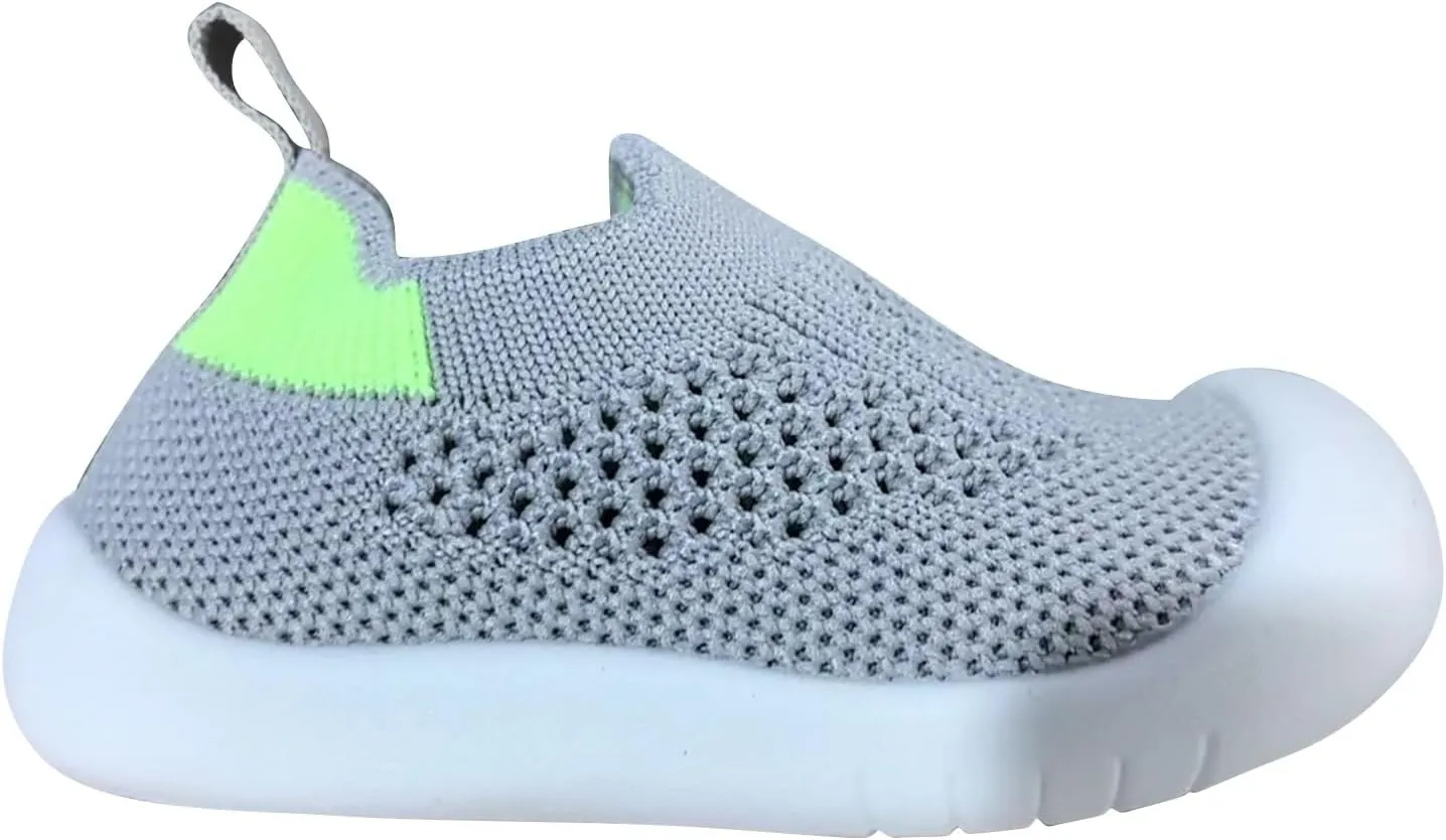 Toddler Boys Girls Shoes Baby Slip on Sock Shoes Lightweight Casual Walking Sneakers Summer Mesh Shoes