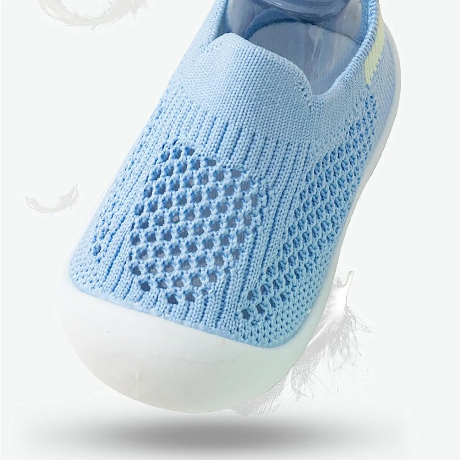 Toddler Boys Girls Shoes Baby Slip on Sock Shoes Lightweight Casual Walking Sneakers Summer Mesh Size 2 Infant Shoes
