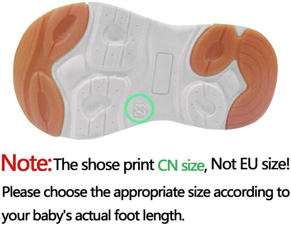 Toddler Boys Shoes Sneakers Girls Sneaker Shoes Soft Anti-Slip Baby Leather Infant Walkers Toddler Dress Shoes