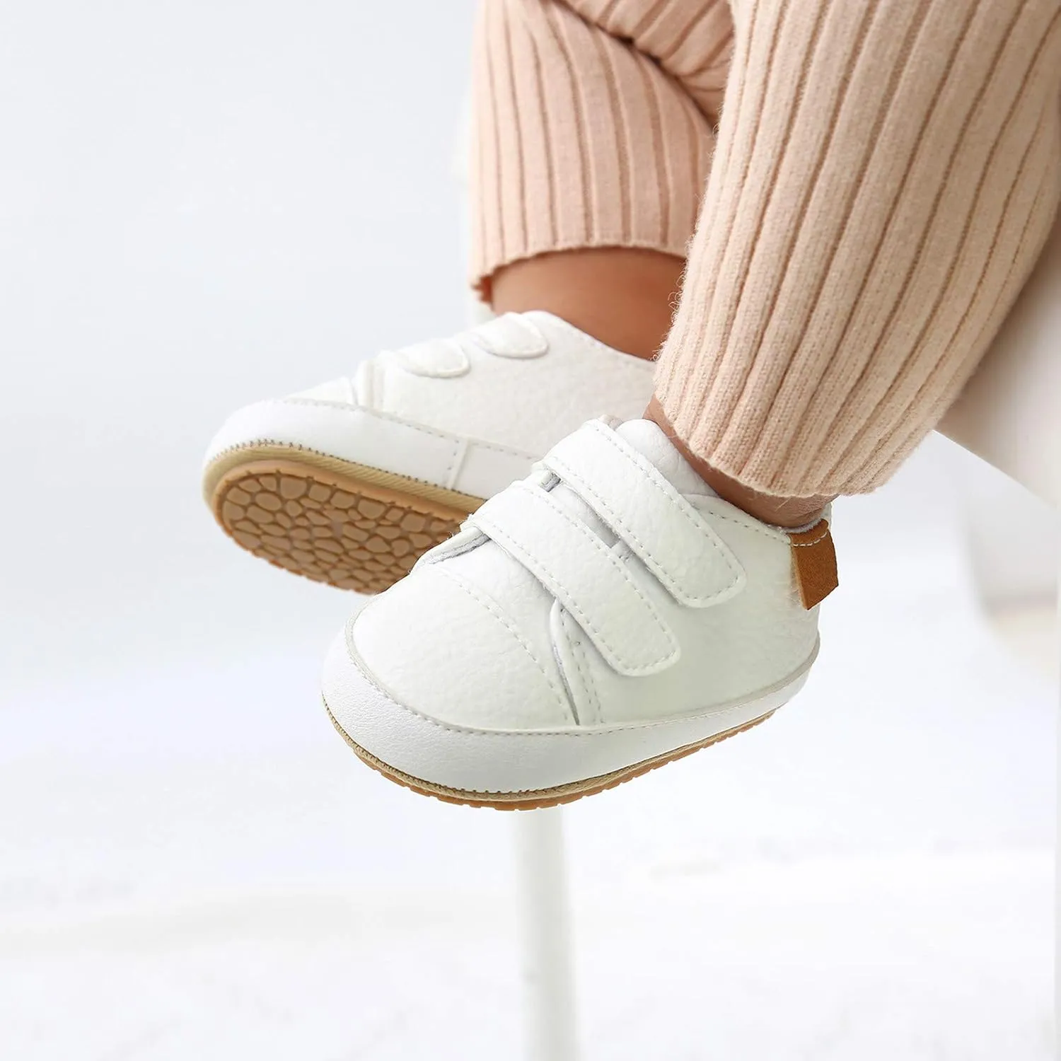 Toddler Boys Shoes Sneakers Girls Sneaker Shoes Soft Anti-Slip Baby Leather Infant Walkers Toddler Dress Shoes