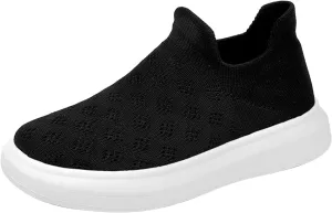 Toddler Slip On Sock Sneaker Shoes Boys Girls Sneakers Lightweight for Walking Mesh Athletic Running Tennis Shoes