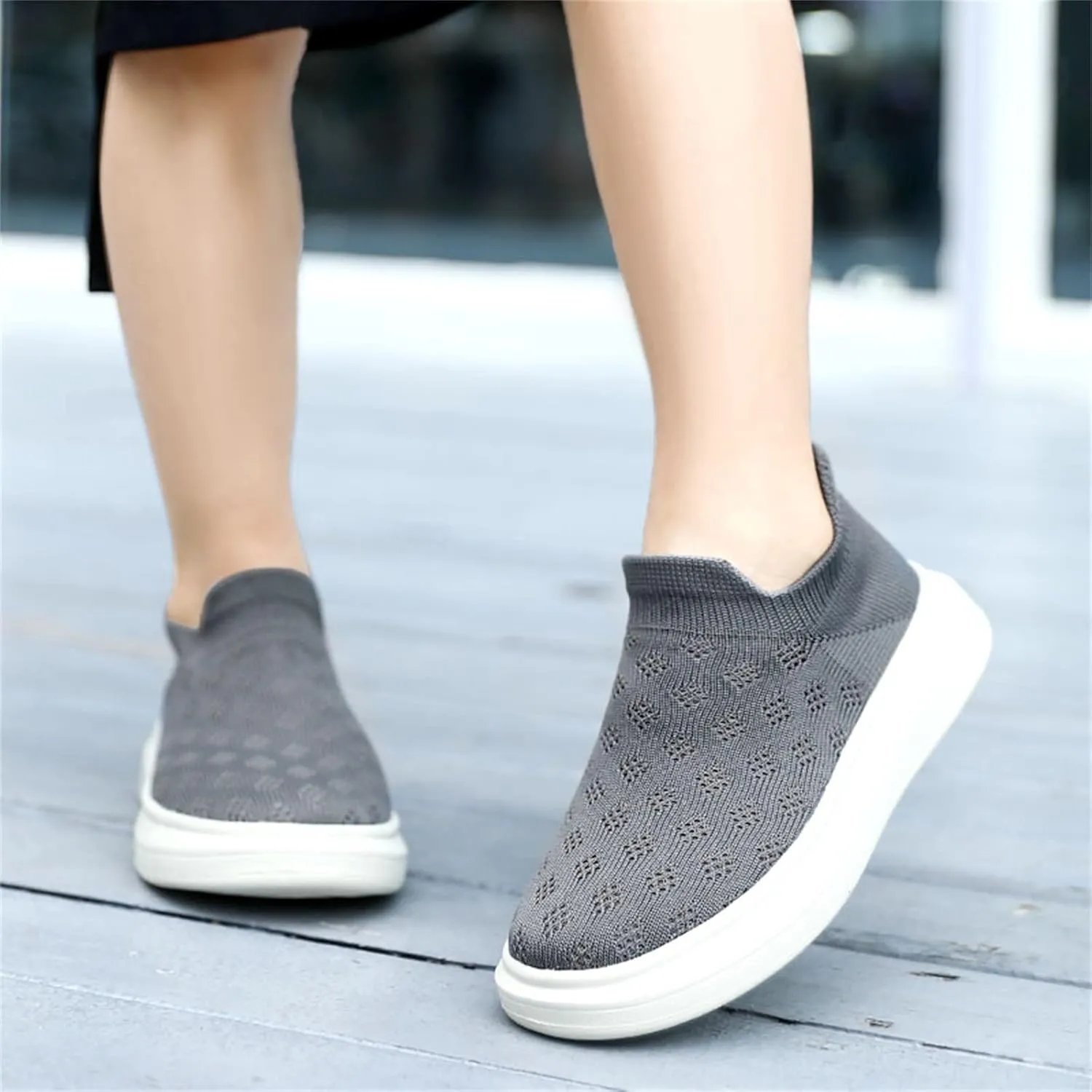 Toddler Slip On Sock Sneaker Shoes Boys Girls Sneakers Lightweight for Walking Mesh Athletic Running Tennis Shoes