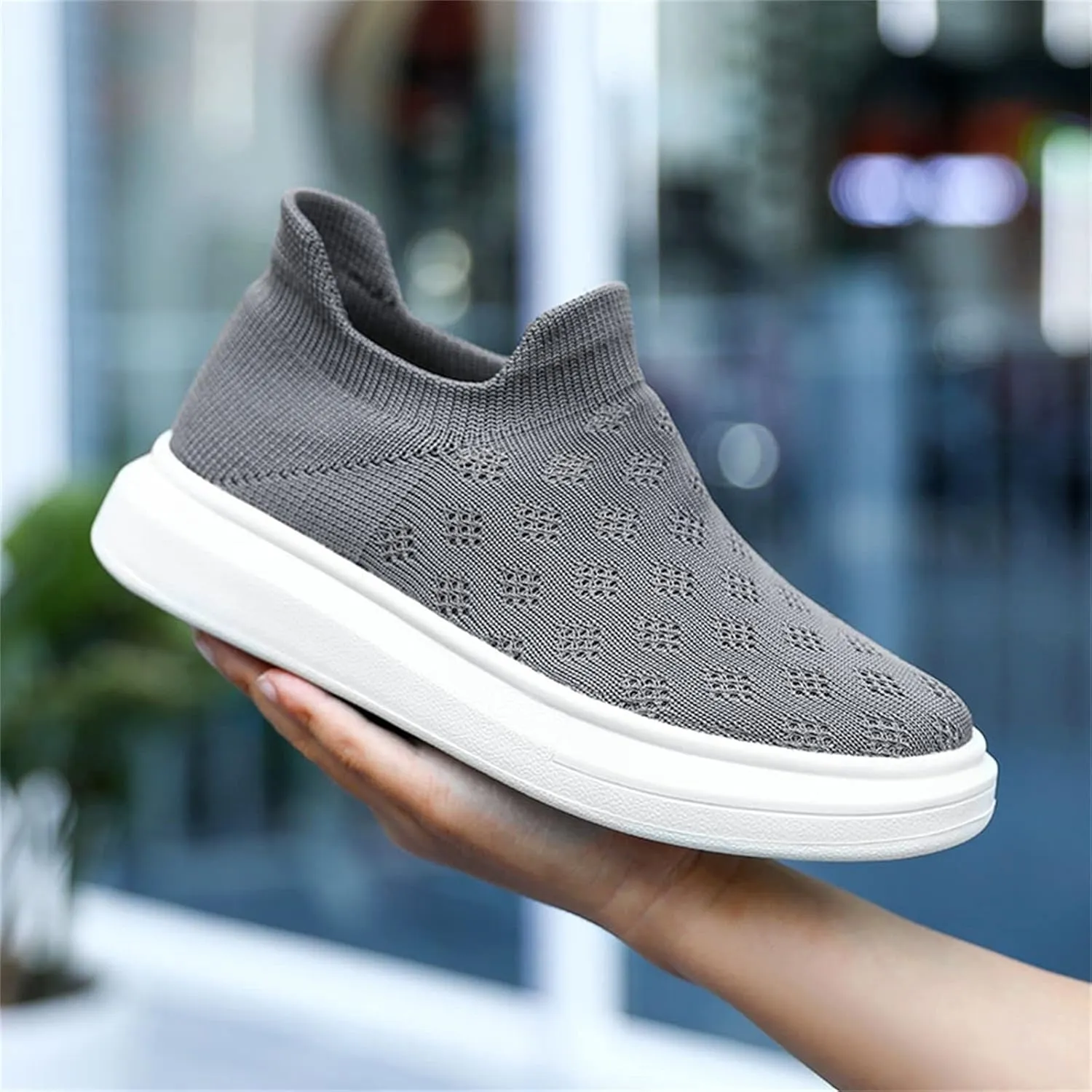 Toddler Slip On Sock Sneaker Shoes Boys Girls Sneakers Lightweight for Walking Mesh Athletic Running Tennis Shoes