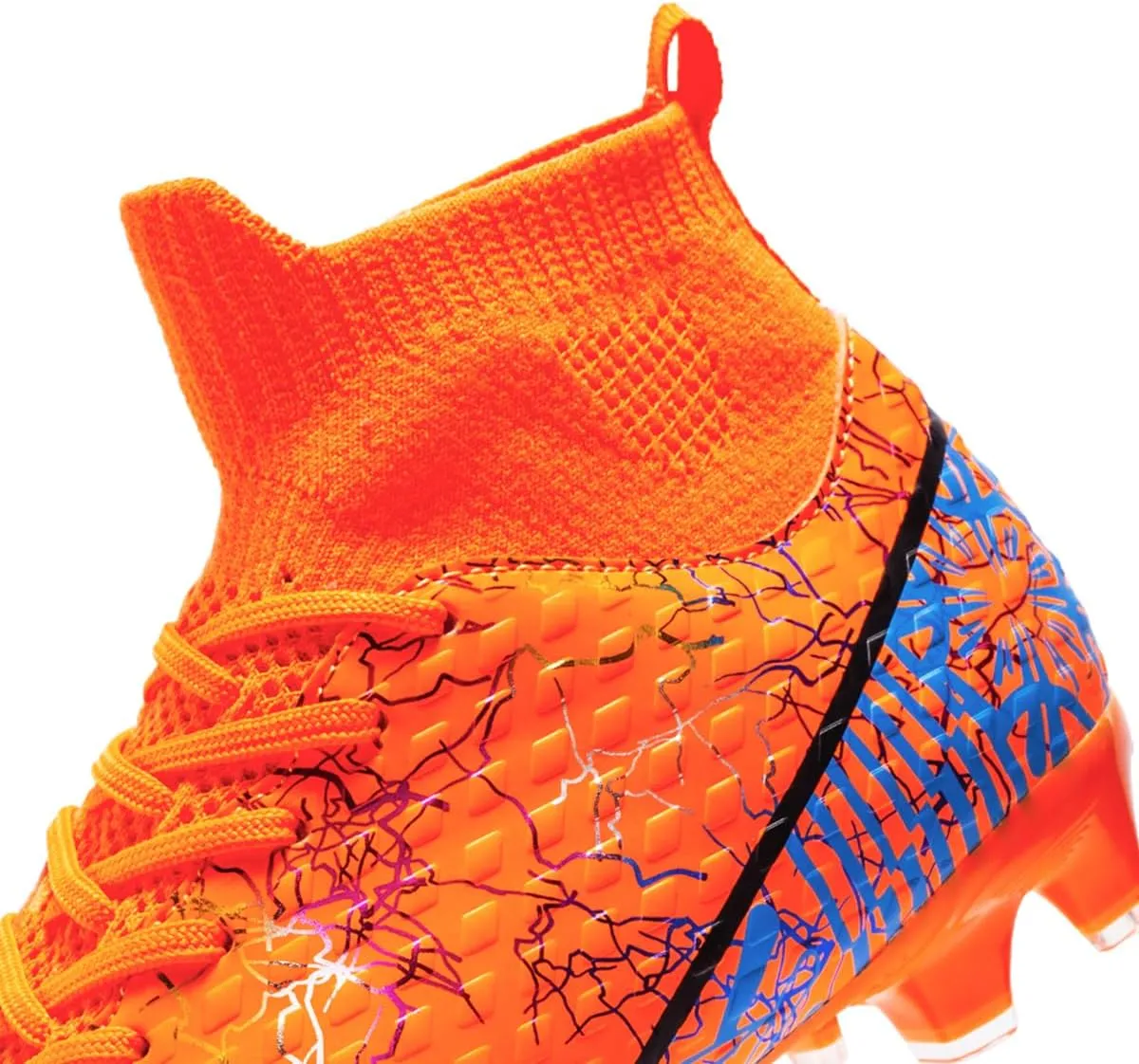 Unisex-Child Soccer Cleats Lightweight Kids Training Football Cleats