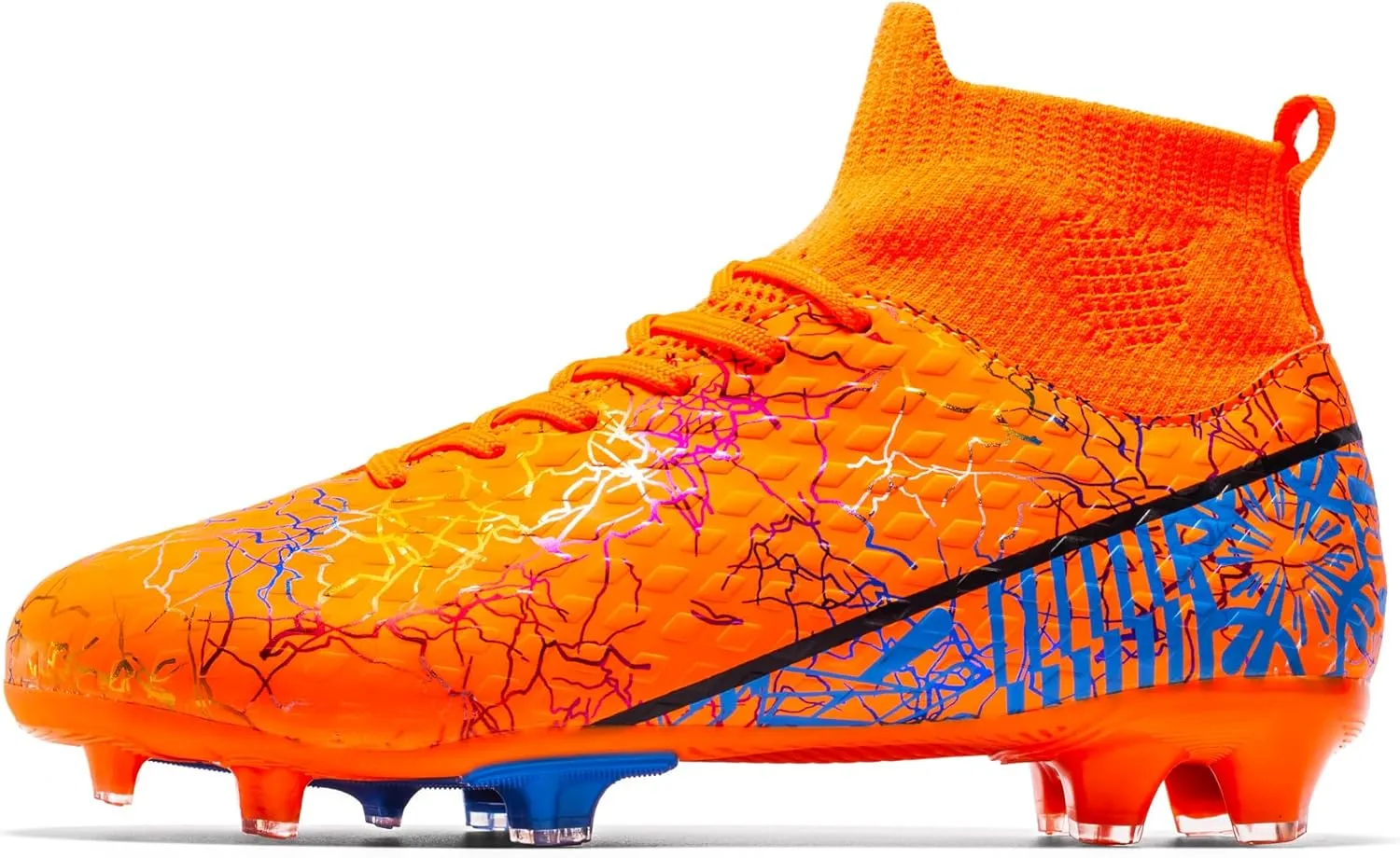 Unisex-Child Soccer Cleats Lightweight Kids Training Football Cleats