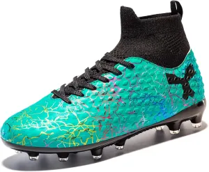 Unisex Kids Soccer Shoes Football Cleats Athletic Soccer Shoes Outdoor Sports Sneaker AG/FG