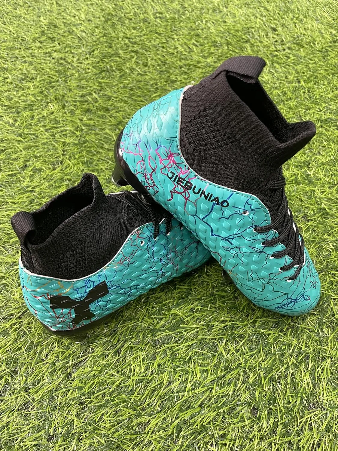 Unisex Kids Soccer Shoes Football Cleats Athletic Soccer Shoes Outdoor Sports Sneaker AG/FG