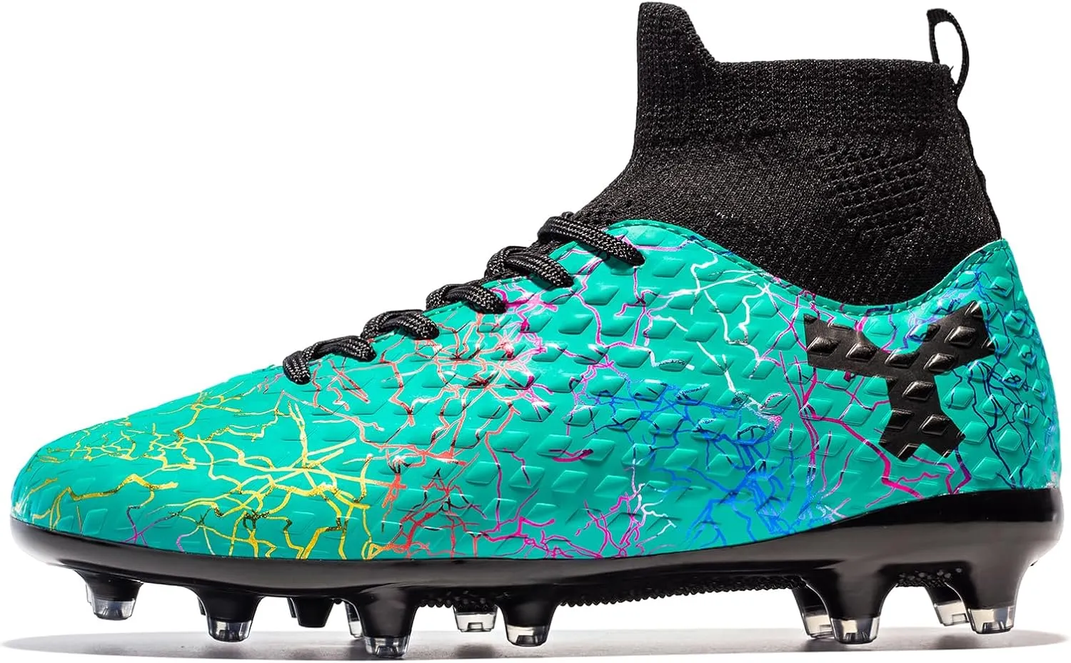 Unisex Kids Soccer Shoes Football Cleats Athletic Soccer Shoes Outdoor Sports Sneaker AG/FG