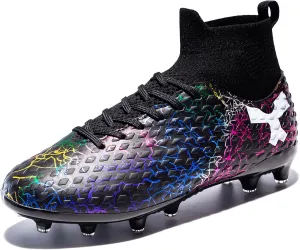 Unisex Kids Soccer Shoes Football Cleats Athletic Soccer Shoes Outdoor Sports Sneaker AG/FG