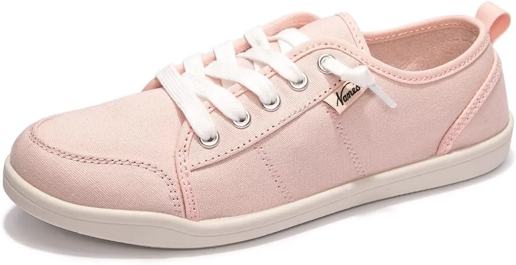 Vanessa Women's Slip On Canvas Sneakers Low Top Casual Shoes Comfort Fashion Sneaker Classic Flats Breathable Walking Shoes