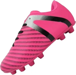 Vizari Impact Firm Ground Kids Soccer Cleats | Lightweight & Durable Girls and Boys Soccer Cleats with Excellent Traction | Unisex Football Shoes with Padded Heel & Anti-Stretch Lining