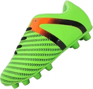 Vizari Impact Firm Ground Kids Soccer Cleats | Lightweight & Durable Girls and Boys Soccer Cleats with Excellent Traction | Unisex Football Shoes with Padded Heel & Anti-Stretch Lining