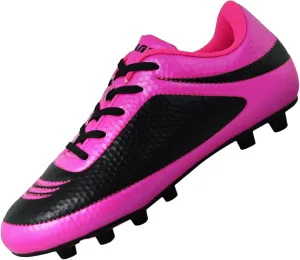 Vizari USA Boys Girls Soccer Cleats | Youth Firm Ground Athletic Outdoor Football Shoes for Toddler, Little Kid, Big Kid | Lightweight & Durable