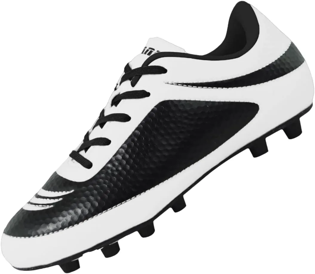 Vizari USA Boys Girls Soccer Cleats | Youth Firm Ground Athletic Outdoor Football Shoes for Toddler, Little Kid, Big Kid | Lightweight & Durable