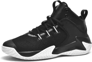 WILTENA Mens Fashion Non Slip Breathable Basketball Shoes Boy's Athletic Running Sports Shock Absorption Sneakers Youth Casual Shoes