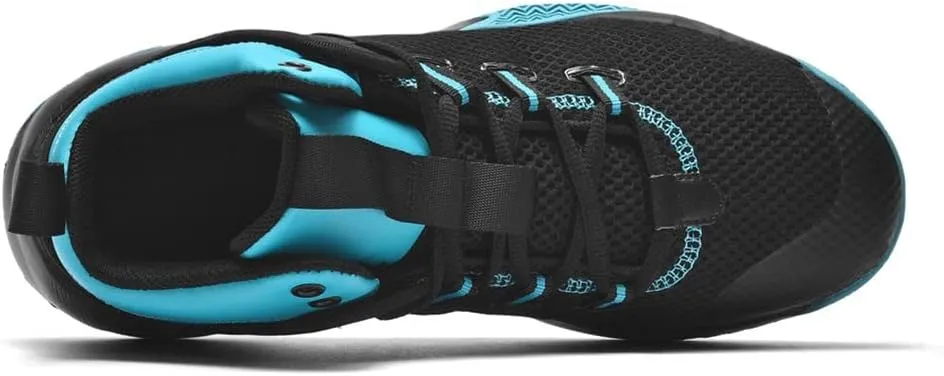 WILTENA Mens Fashion Non Slip Breathable Basketball Shoes Boy's Athletic Running Sports Shock Absorption Sneakers Youth Casual Shoes