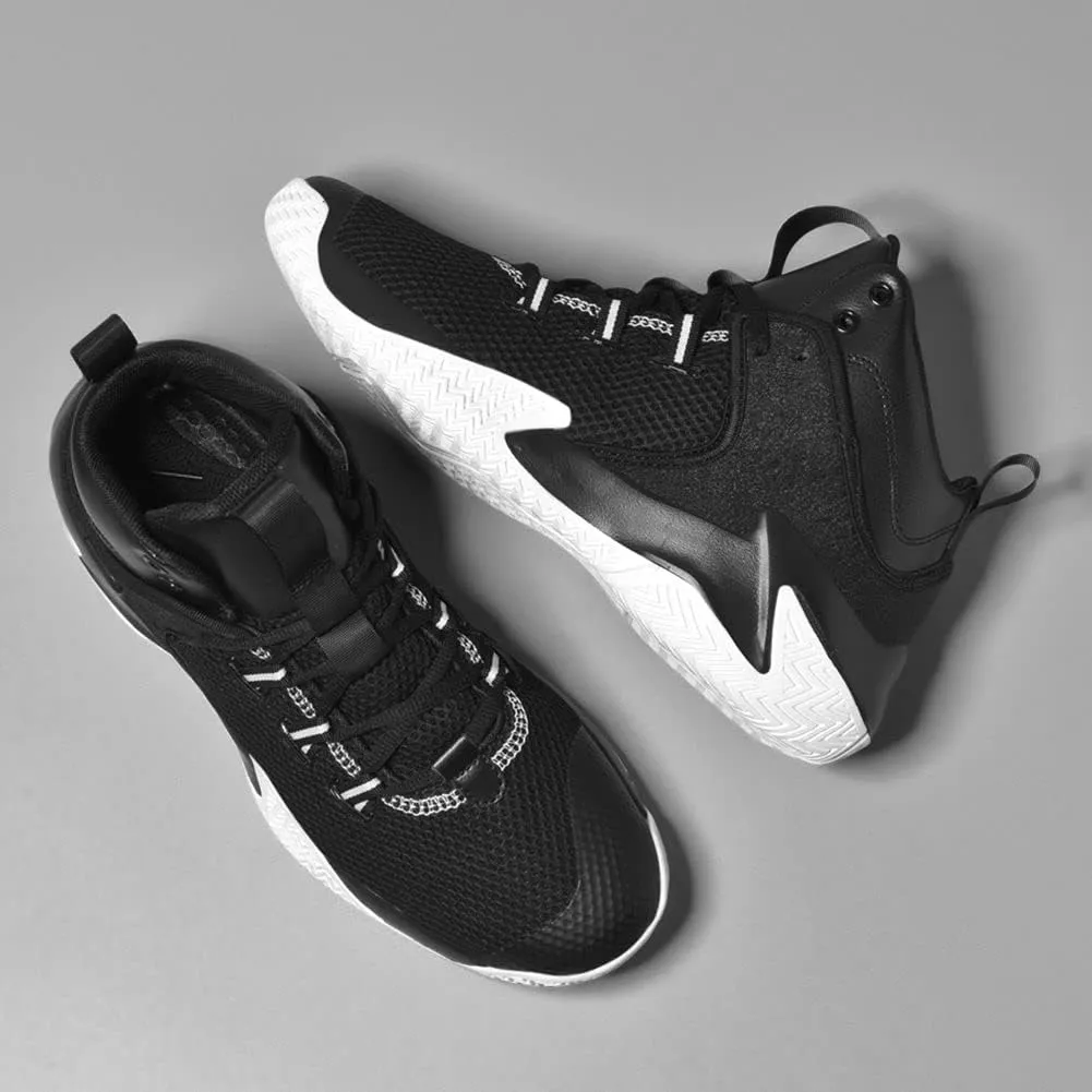 WILTENA Mens Fashion Non Slip Breathable Basketball Shoes Boy's Athletic Running Sports Shock Absorption Sneakers Youth Casual Shoes