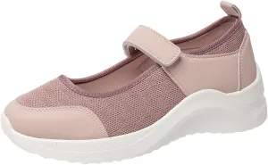 Women Slip On Casual Sneakers Comfortable Walking Shoes Lightweight Canvas Flats Non Slip Breathable Loafers