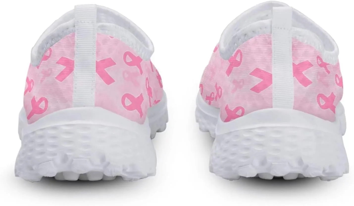 Womens Athletic Water Shoes Air Mesh Comfortable Slip-on Outdoor Sport Sneakers