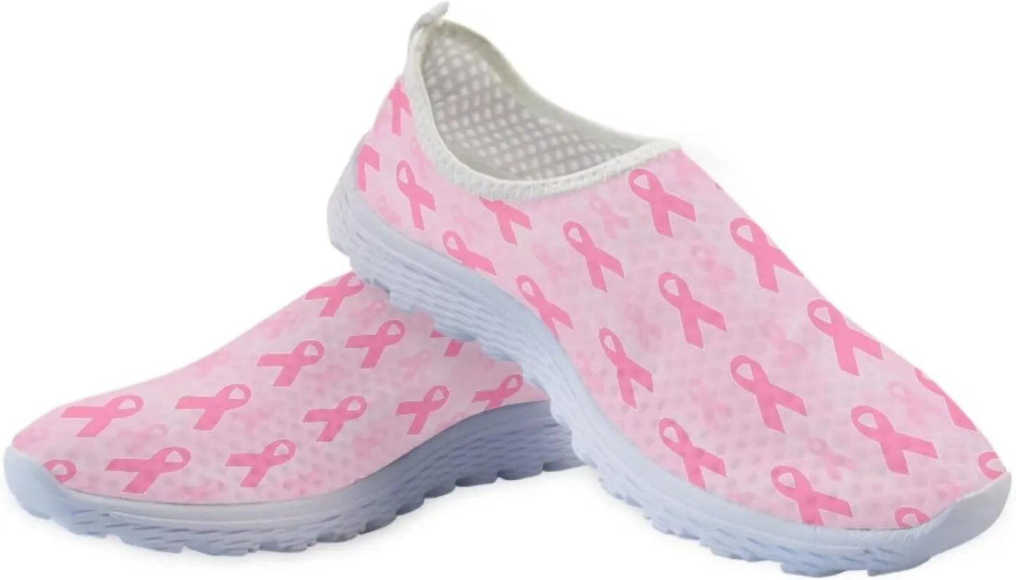 Womens Athletic Water Shoes Air Mesh Comfortable Slip-on Outdoor Sport Sneakers
